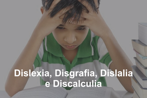 Curso sobre Dislexia, Disgrafia, Dislalia e Discalculia